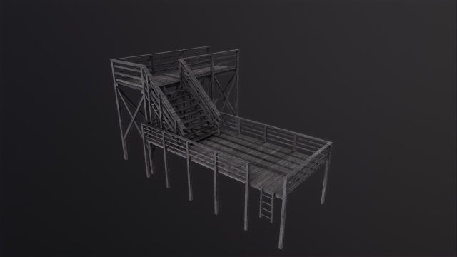 Dock Modèle 3D .c4d .max .obj .3ds .fbx .stl .blend 