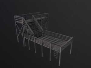 Dock Modelo 3D