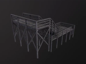 Dock 3D Model