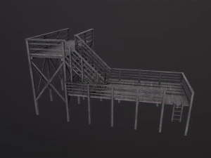 Dock 3D Model