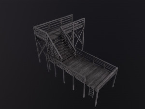 Dock Modèle 3D