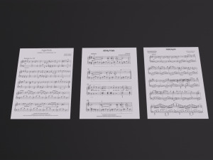Sheet Music Modelo 3D