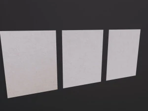 Sheet Music 3D Model