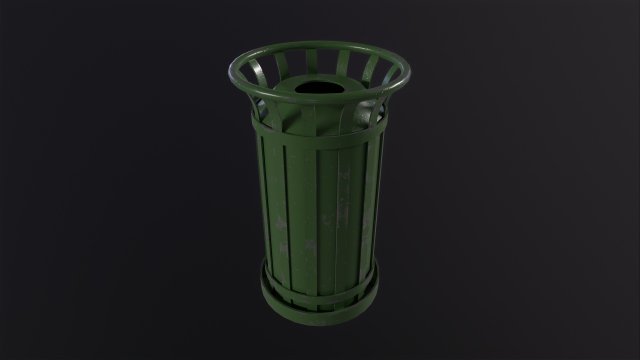 Street Trash 3D Модель .c4d .max .obj .3ds .fbx .stl .blend 