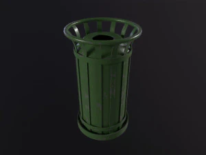 D&eacute;chets de rue Modèle 3D