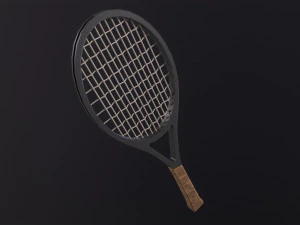 Tennis Racquet 3D Model