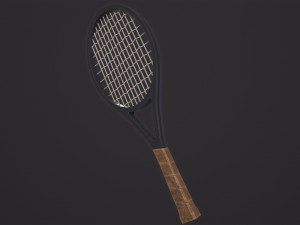 Tennis Racquet 3D Model