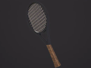Tennis Racquet 3D Model
