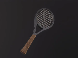 Tennis Racquet 3D Model