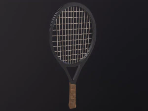 Tennis Racquet 3D Model