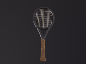 Tennis Racquet 3D Model