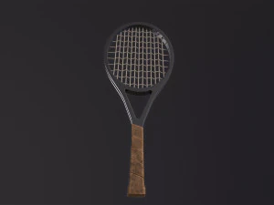 Tennis Racquet 3D Model