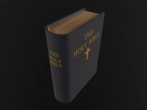 The Holy Bible 3D Model
