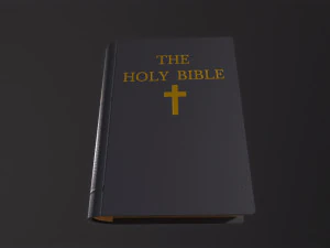 The Holy Bible 3D Model