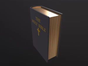 The Holy Bible 3D Model