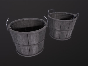 Bushel Basket 3D Model