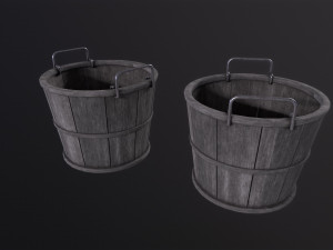 Bushel Basket 3D 模型