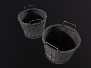 Bushel Basket 3D 模型