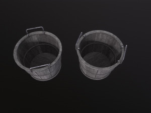 Bushel Basket 3D 模型