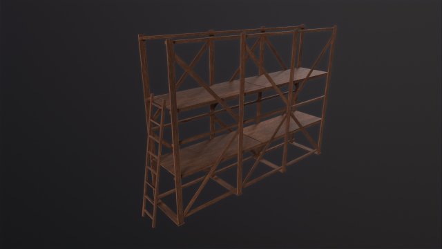 Scaffolding 3D 모델 .c4d .max .obj .3ds .fbx .stl .blend 