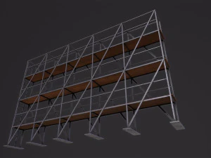 Perancah Model 3D