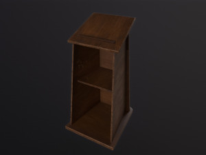 Church Lectern 3D Model
