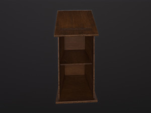 Church Lectern 3D Model