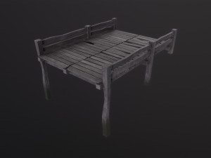 Dock 3D Model