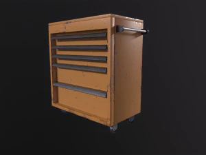 Caixa de ferramentas Modelo 3D