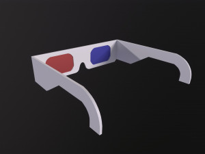 3D Glasses Modèle 3D