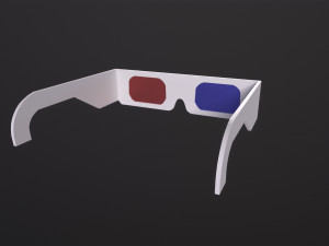 3D Glasses Modèle 3D