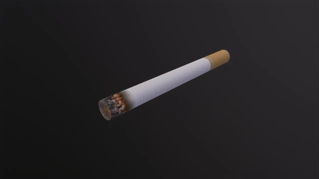 Cigarro Modelo 3D .c4d .max .obj .3ds .fbx .stl .blend 