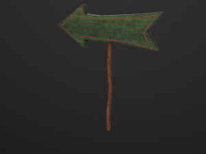 Santas Workshop Sign Modèle 3D