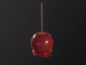 Permen Apel Model 3D