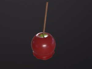 Candy Apple Model 3D