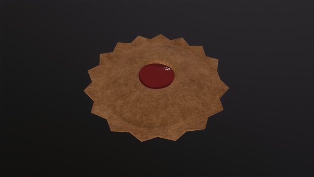 Cherry Pie 3D Модель .c4d .max .obj .3ds .fbx .stl .blend 