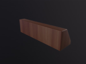 Desk Name Plaque 3D Model