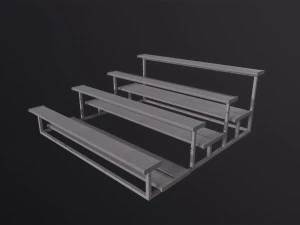 Voetbalbleker 3D Model