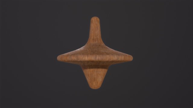 Spinning Top 3D 模型 .c4d .max .obj .3ds .fbx .stl .blend 
