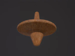 Spinning Top 3D Model