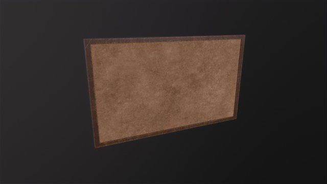 Corkboard Modèle 3D .c4d .max .obj .3ds .fbx .stl .blend 