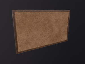 Corkboard Modèle 3D