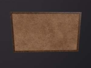 Corkboard Modèle 3D