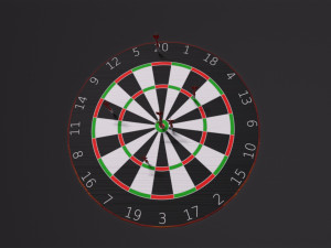 Dartboard dart board 3D Model