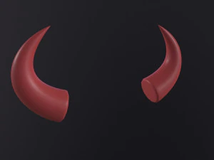 Corno del diavolo Modello 3D