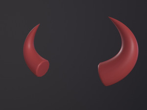 Devil Horn 3D Model