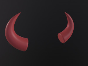 Devil Horn 3D Model