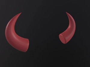 Corno del diavolo Modello 3D