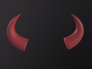 Devil Horn 3D Model