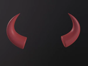 Corno del diavolo Modello 3D